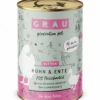 Grau Kitten Huhn & Ente Nassfutter