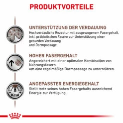 Royal Canin Gastrointestinal High Fibre Trockenfutter Hund 12 Royal Canin Gastrointestinal High Fibre Trockenfutter Hund -Dechra-verkauf 3182550771221 899 5