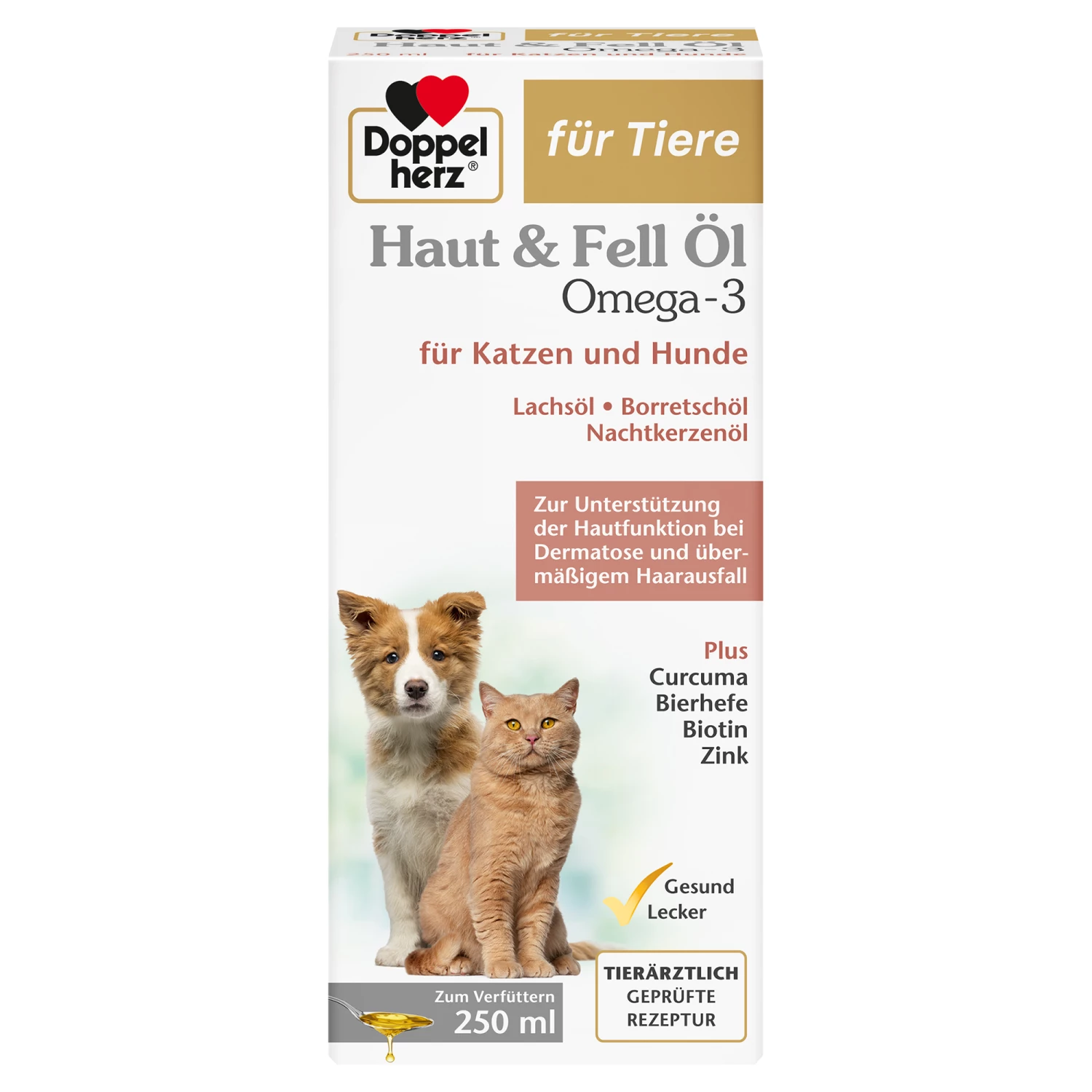 Doppelherz Haut & Fell Öl Omega-3 Für Katzen Und Hunde 3 Doppelherz Haut & Fell Öl Omega-3 Für Katzen Und Hunde