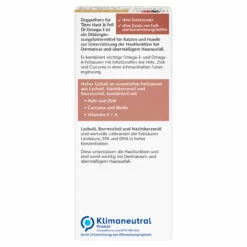 Doppelherz Haut & Fell Öl Omega-3 Für Katzen Und Hunde 14 Doppelherz Haut & Fell Öl Omega-3 Für Katzen Und Hunde -Dechra-verkauf 4009932139914 dht haut fell oel katze hund 250 ml rue