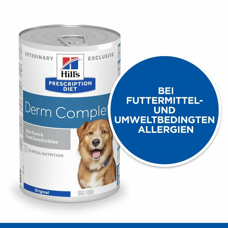 Hill's Canine Derm Complete Dosenfutter 6 Hill's Canine Derm Complete Dosenfutter – Bild 4