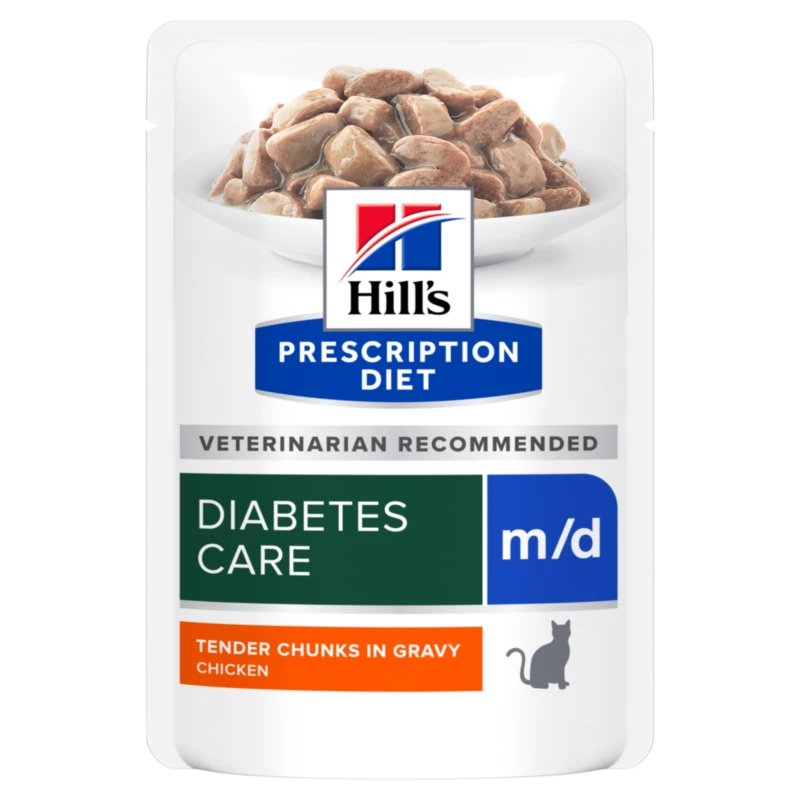 Hill's PRESCRIPTION DIET M/d Katzenfutter Mit Huhn 12 X 85 G 3 Hill's PRESCRIPTION DIET M/d Katzenfutter Mit Huhn 12 X 85 G