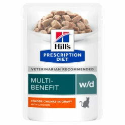 Hill's PRESCRIPTION DIET W/d Multi-Benefit Katzenfutter Mit Huhn 12 X 85 G