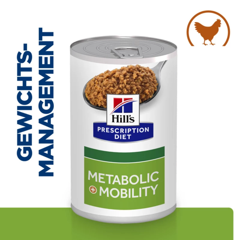 Hill's Canine Metabolic + Mobility Dosenfutter Hund 4 Hill's Canine Metabolic + Mobility Dosenfutter Hund – Bild 2
