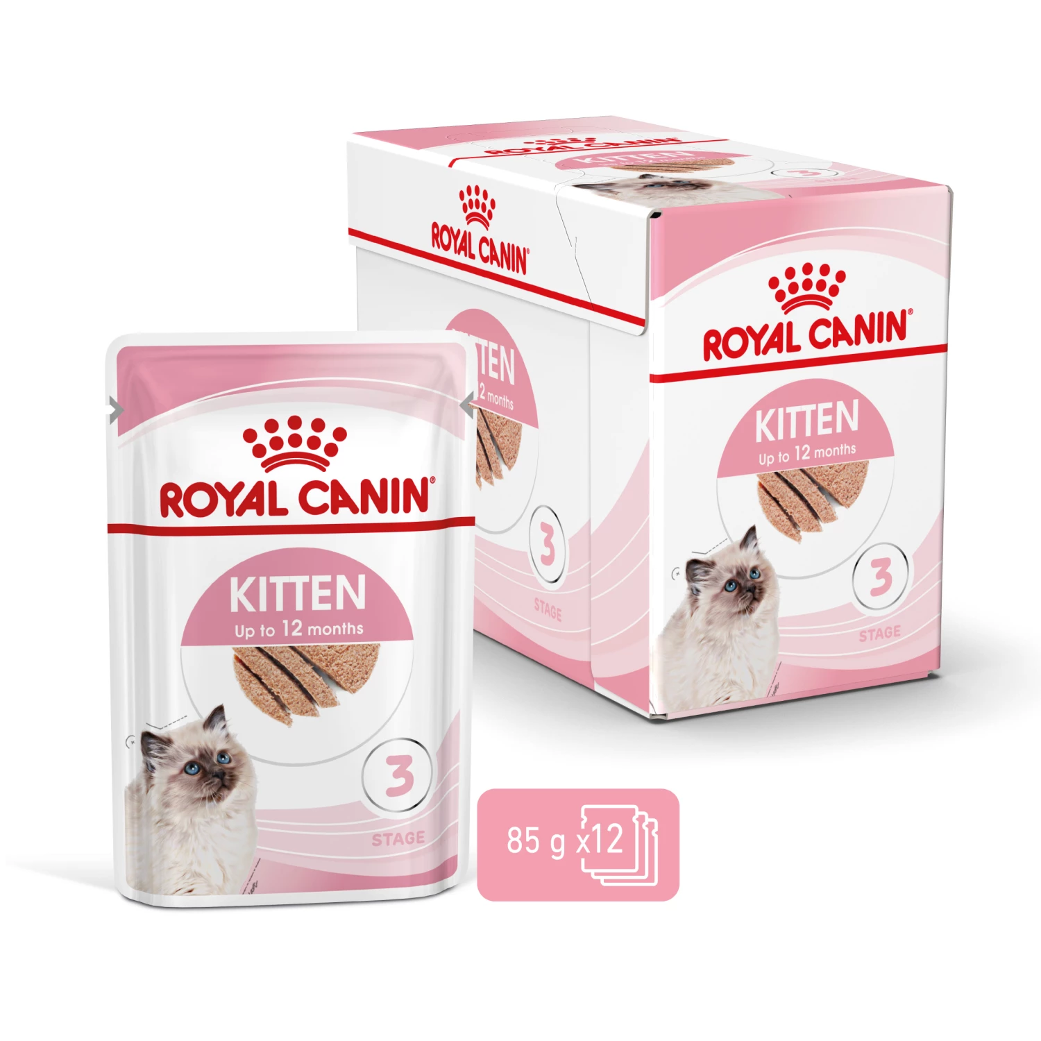 Royal Canin Kitten Nassfutter In Mousse 12 X 85 G 4 Royal Canin Kitten Nassfutter In Mousse 12 X 85 G – Bild 2