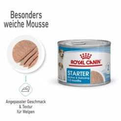 Royal Canin Starter Ultra Soft Mousse Mother & Babydog Nassfutter 12 X 195 G