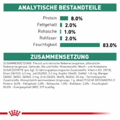 Royal Canin Satiety Weight Management Nassfutter Hunde 13 Royal Canin Satiety Weight Management Nassfutter Hunde -Dechra-verkauf 9003579311851 4018 61
