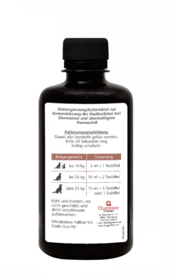 Doppelherz Haut & Fell Öl Omega-3 Für Katzen Und Hunde 15 Doppelherz Haut & Fell Öl Omega-3 Für Katzen Und Hunde -Dechra-verkauf dht haut und fell oel flasche rs