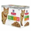 Hill's Science Plan Feline Senior Vitality Mature Adult 7+ Frischebeutel Huhn & Lachs -Dechra-verkauf hillsseniorvitalityfrischebeutel