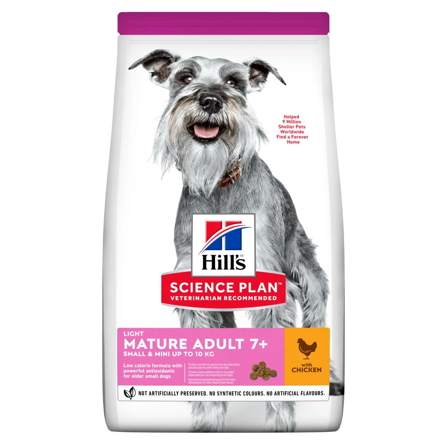 Hill's Science Plan Light Small & Mini Mature Adult 7+ Hundefutter 3 Hill's Science Plan Light Small & Mini Mature Adult 7+ Hundefutter